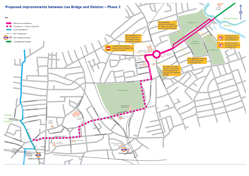 Proposed Improvements Between Lea Bridge and Dalston – Phase 2 Lee Valley Ice Centre