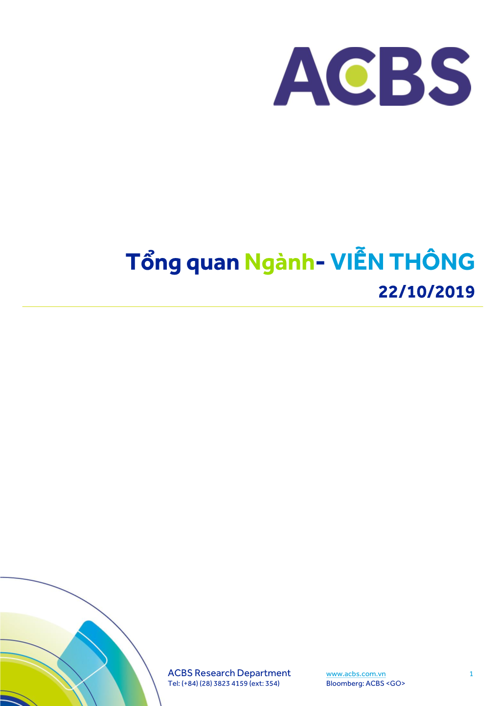 Tổng Quan Ngành- VIỄN THÔNG