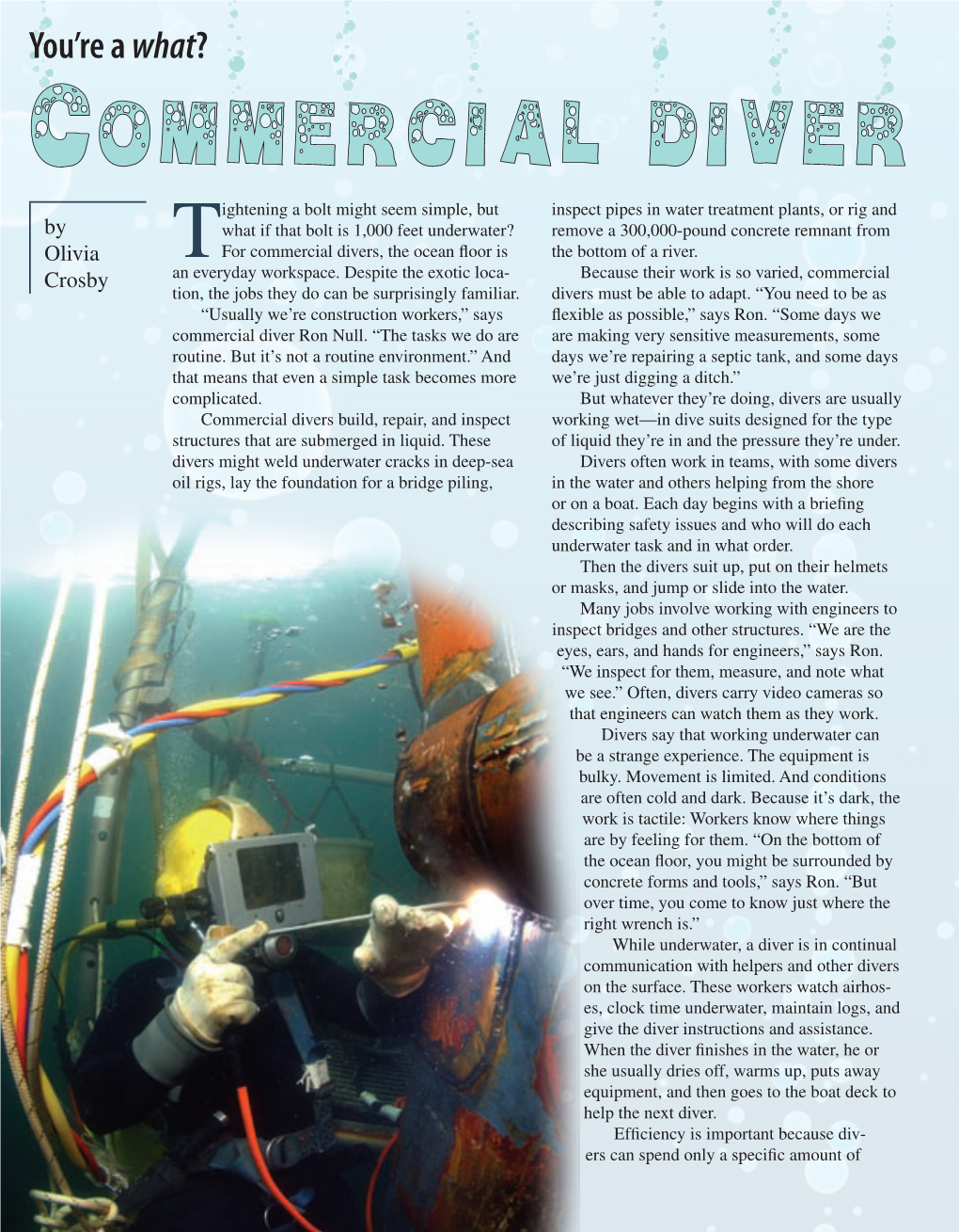 Commercial Diver