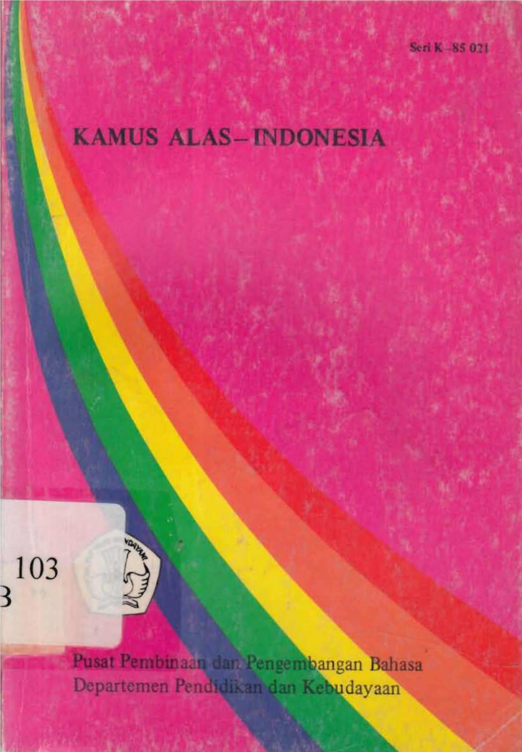 Kamus Alas Indonesia