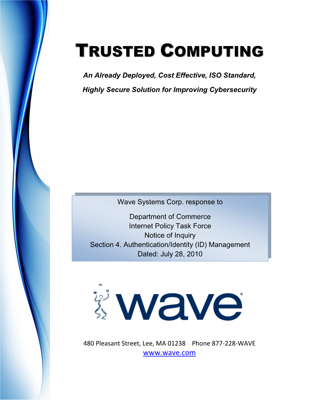 Trusted Computing