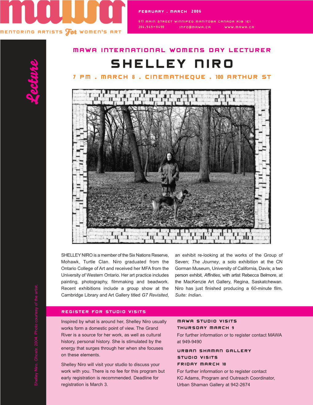 Shelley Niro 7 Pm