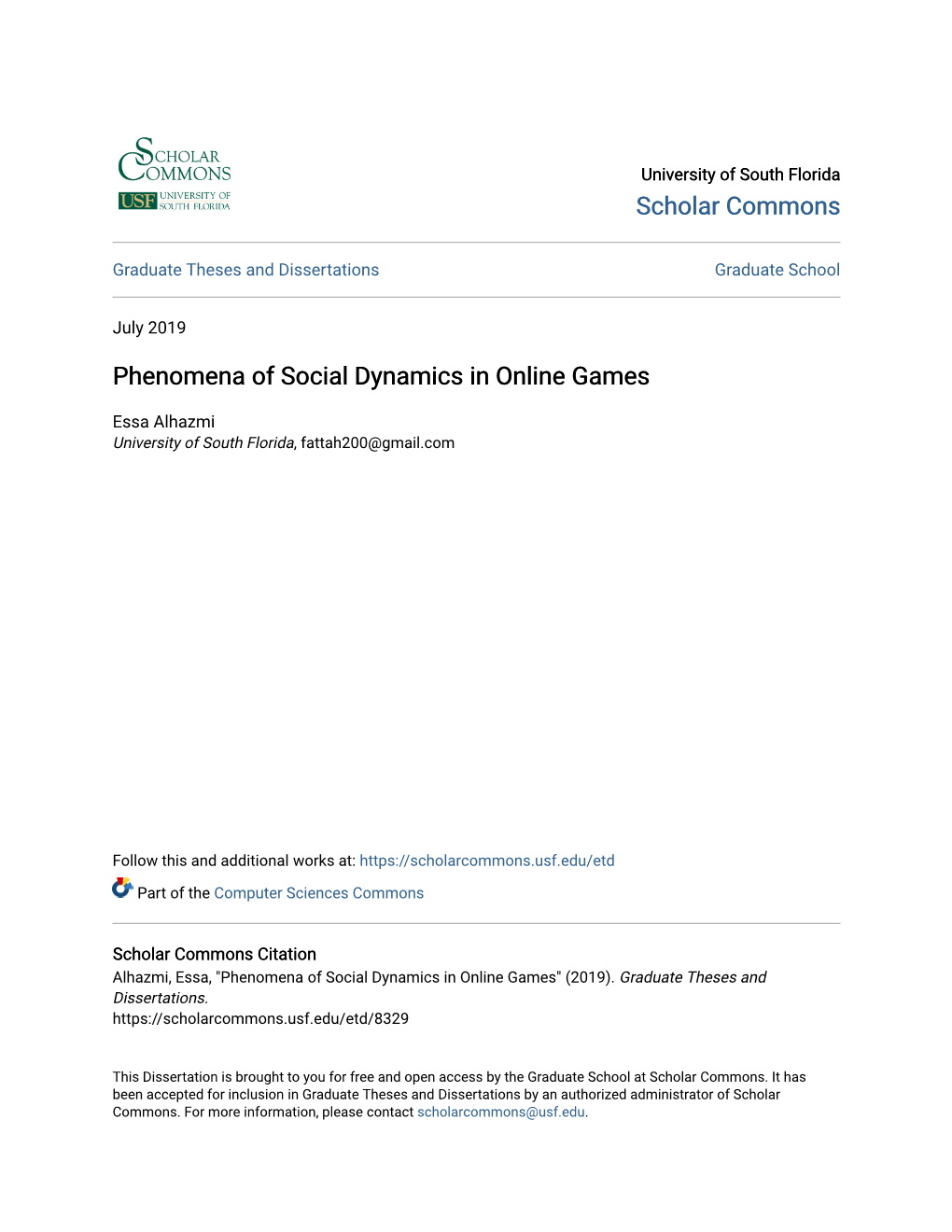 Phenomena of Social Dynamics in Online Games