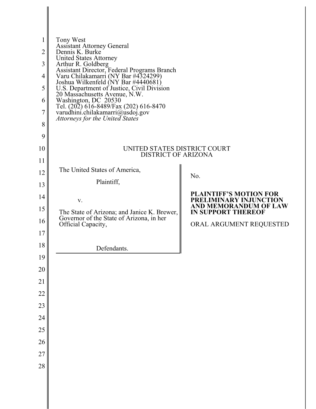 Federal Immigration Enforcement and the Cooperation of States and Localities