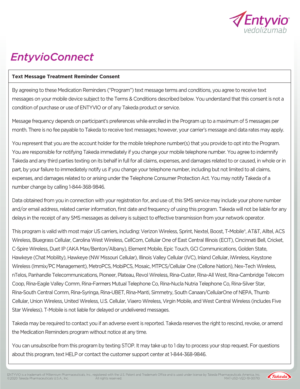 Entyvioconnect