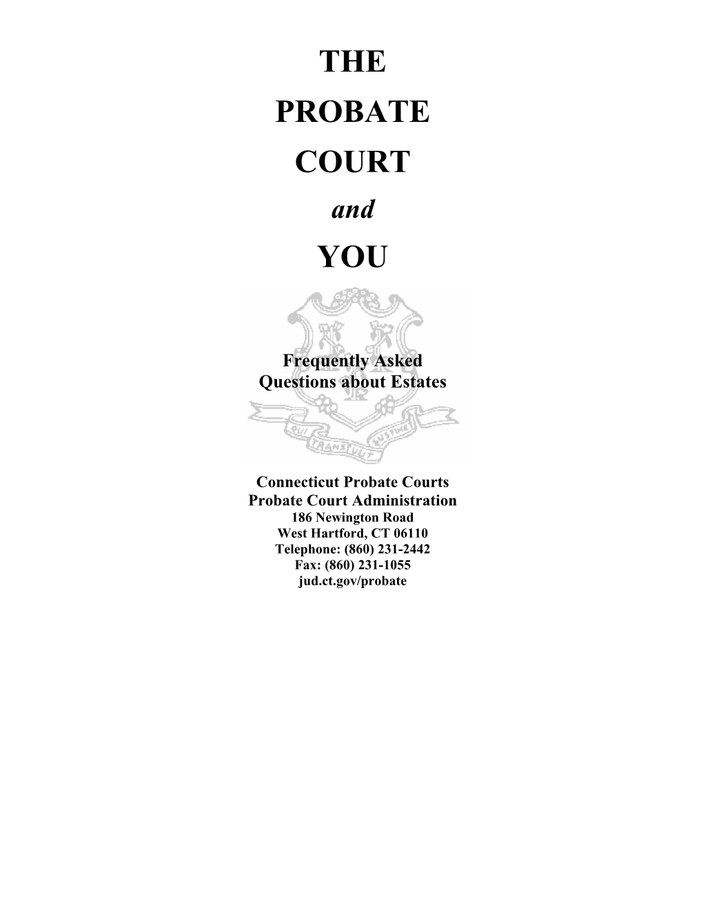 Probate Court And