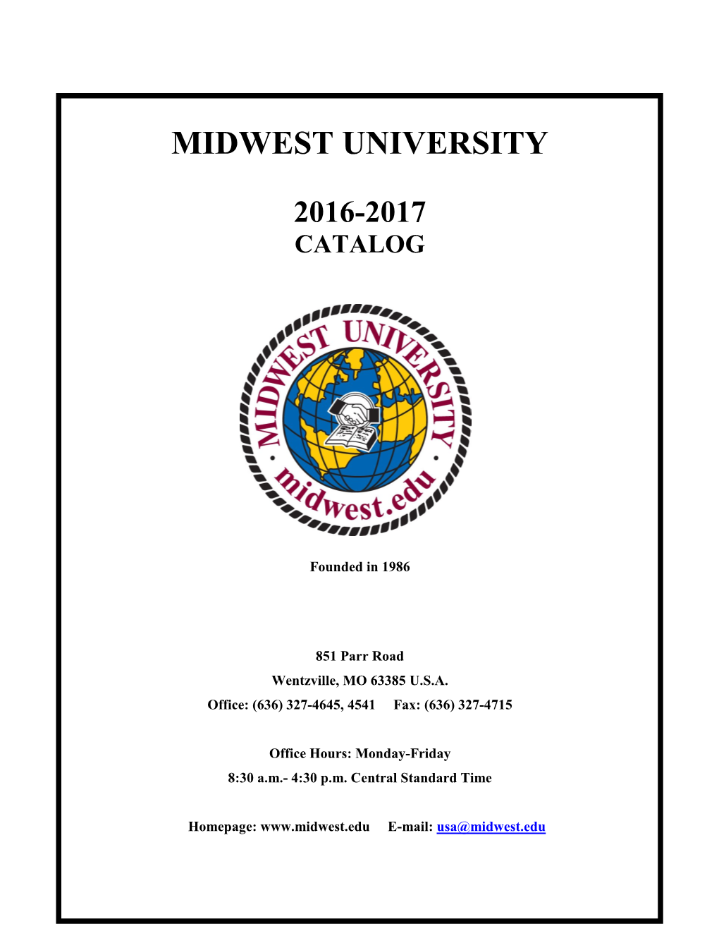 Midwest University Main Campus