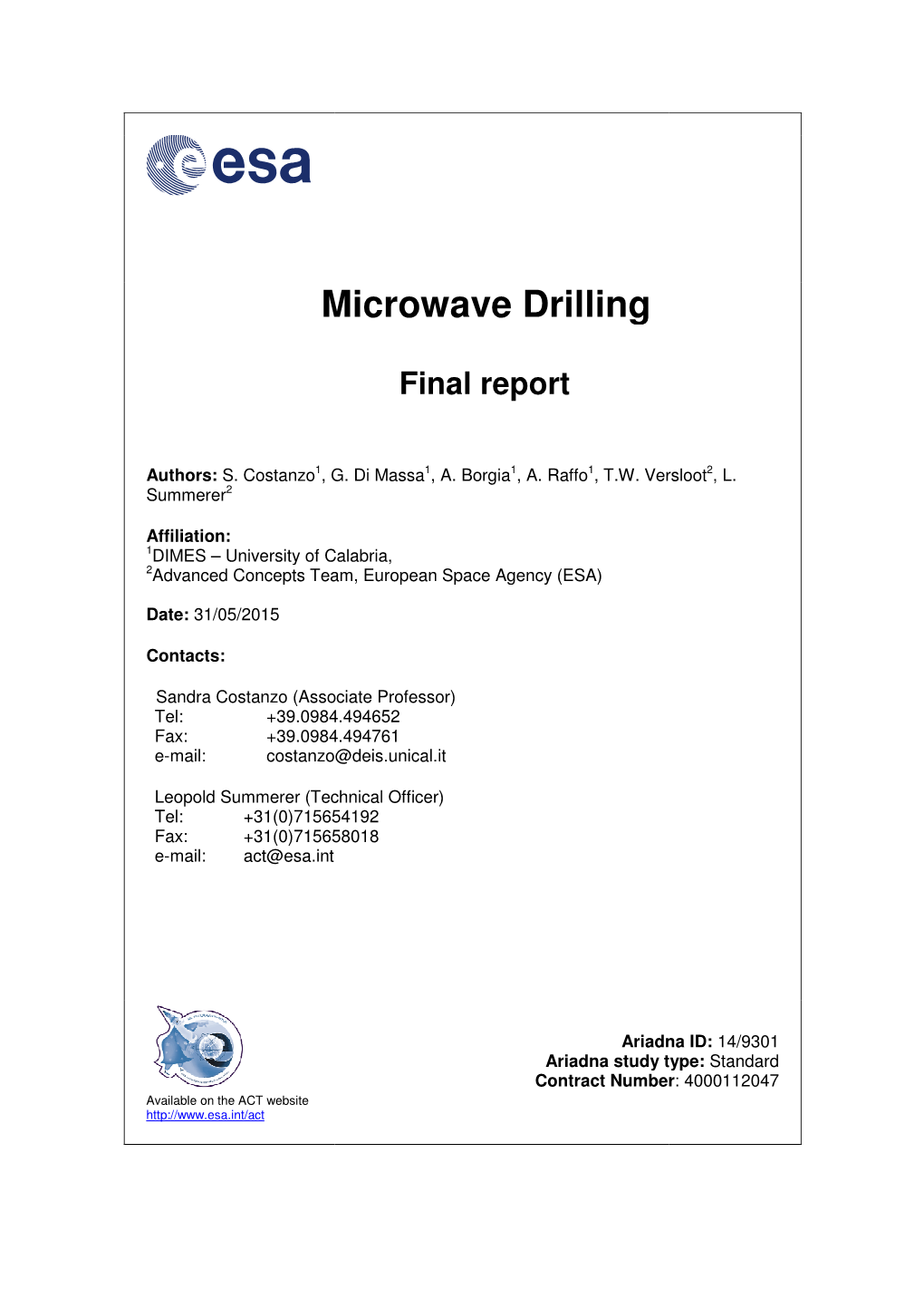 1 Microwave Drilling: Introduction and Application Context 3