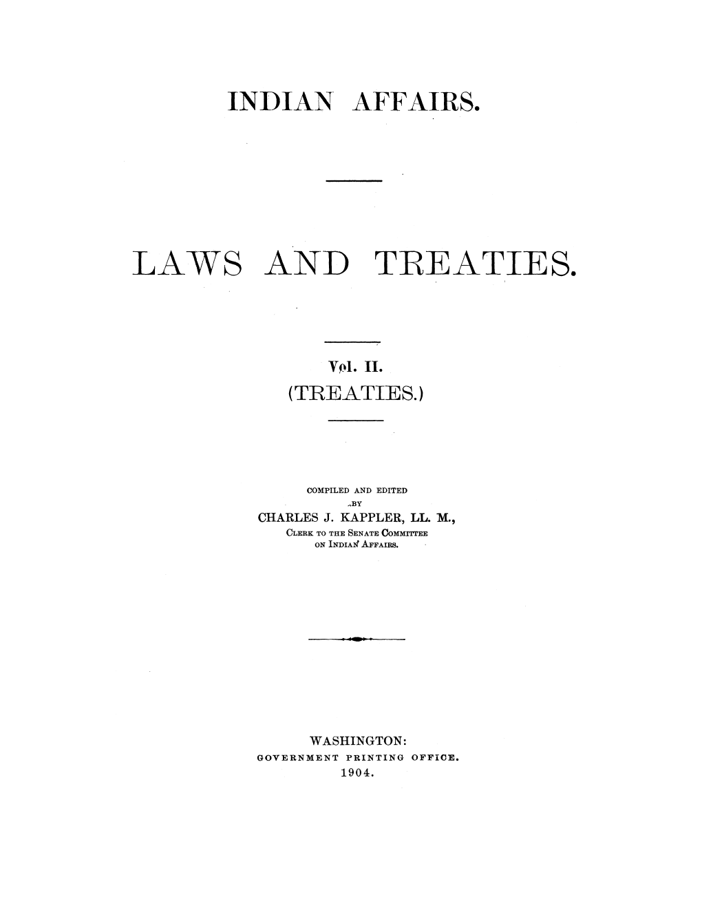 Navajo Treaty 1868