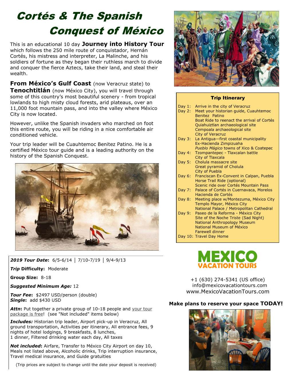Cortés & the Spanish Conquest of México