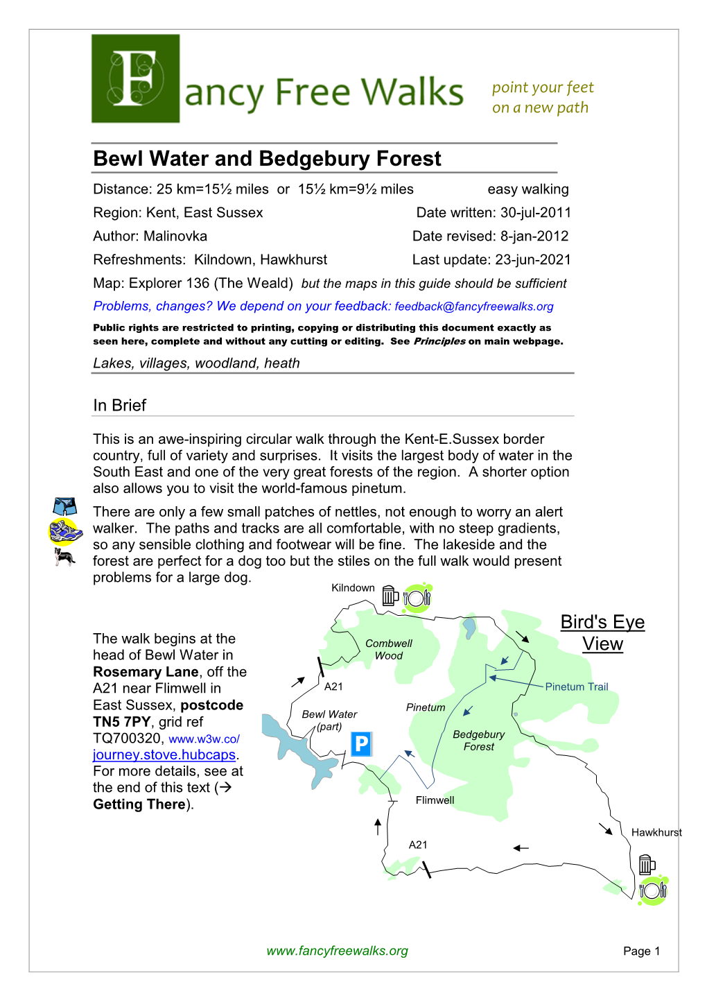 Bewl Water and Bedgebury Forest