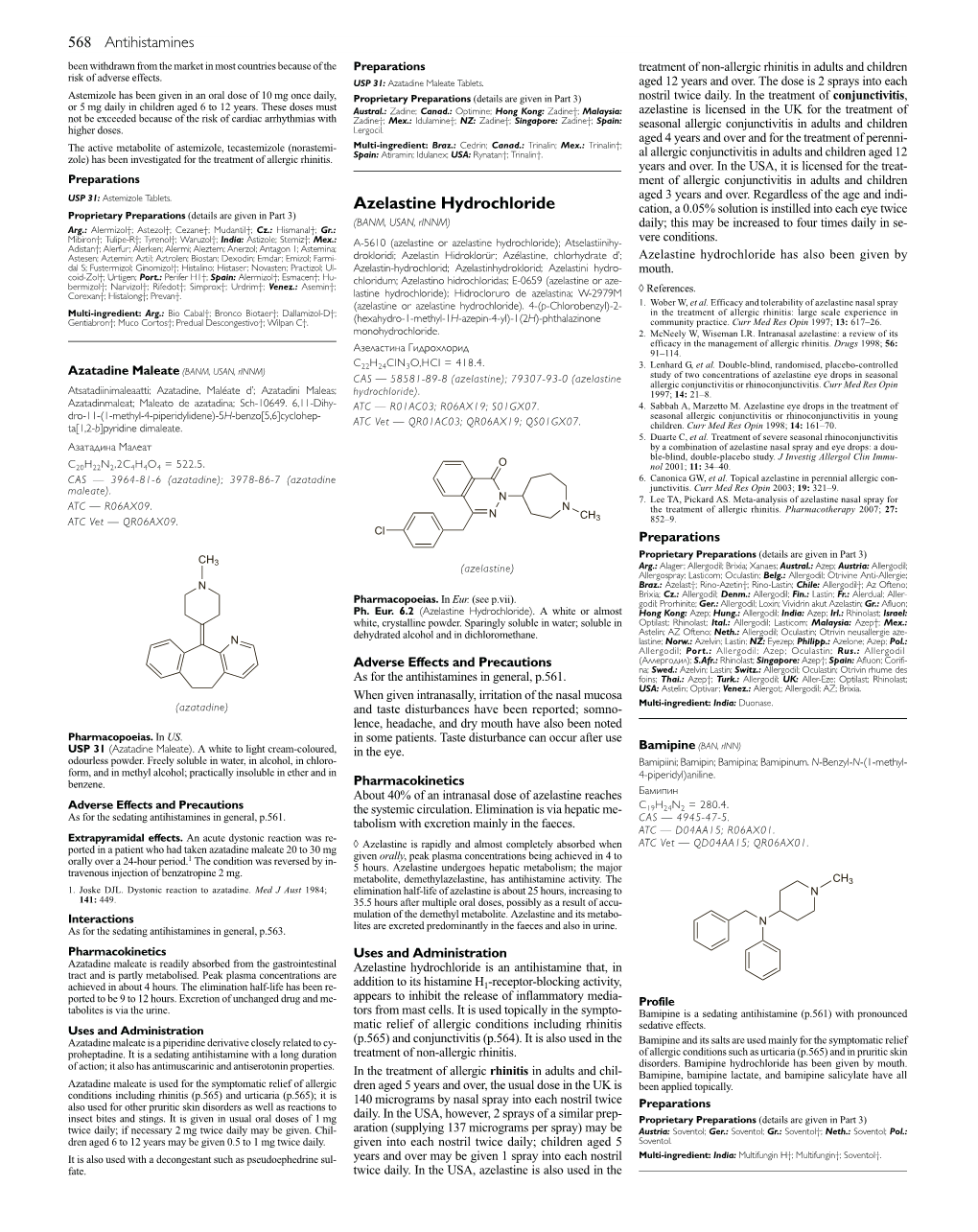 Azelastine Hydrochloride