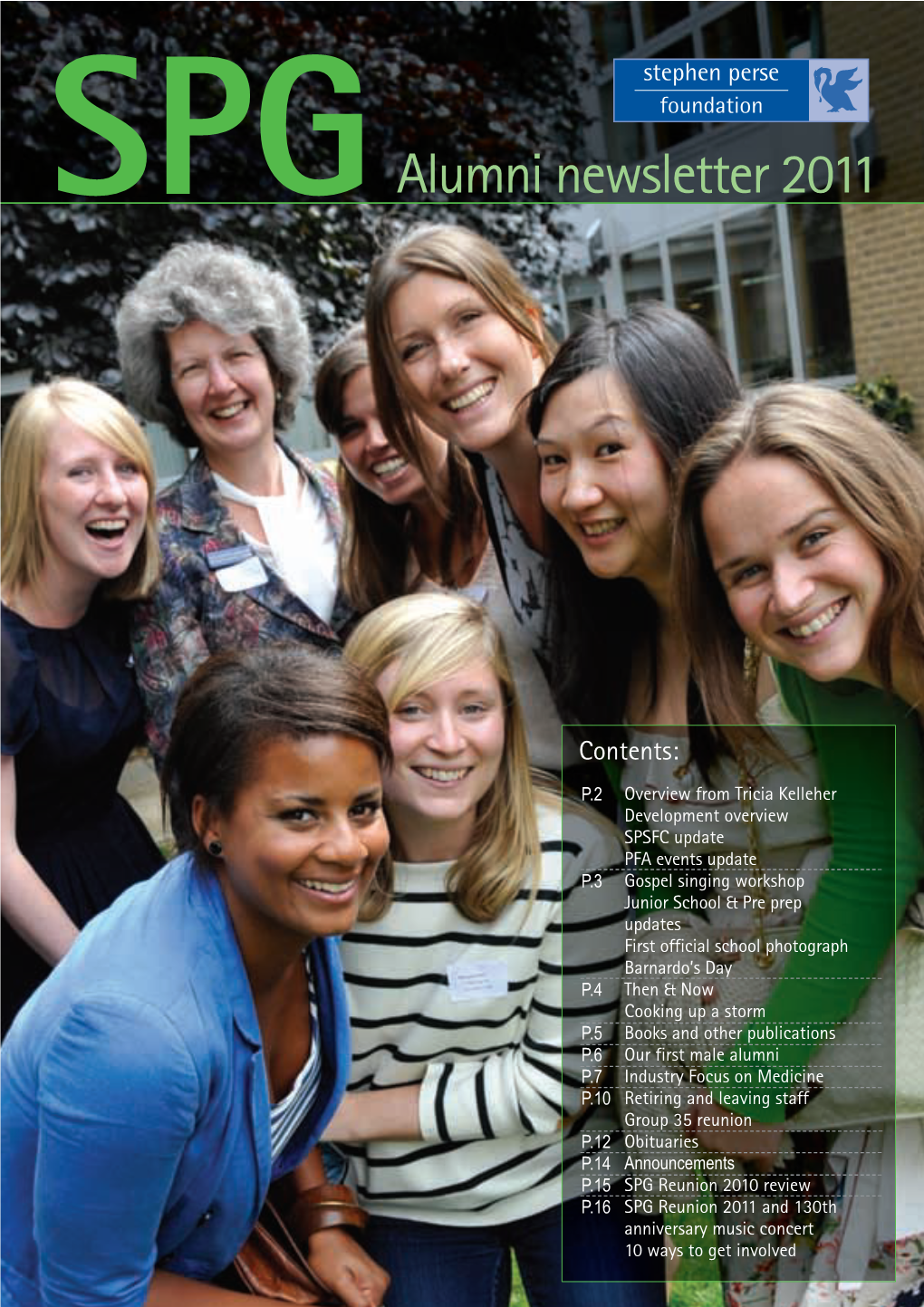 PG Alumnae Newsletter 2011 V3 Layout 1