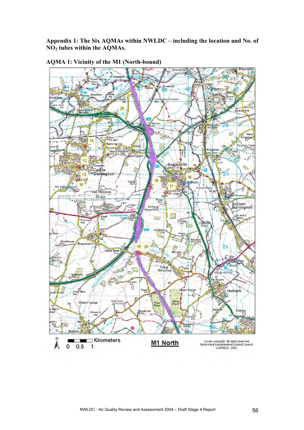 Air Quality Stage Four Report Appendices 2003