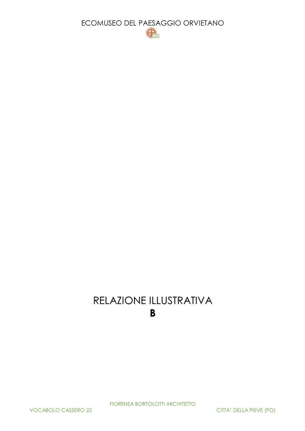 Relazione Illustrativa B