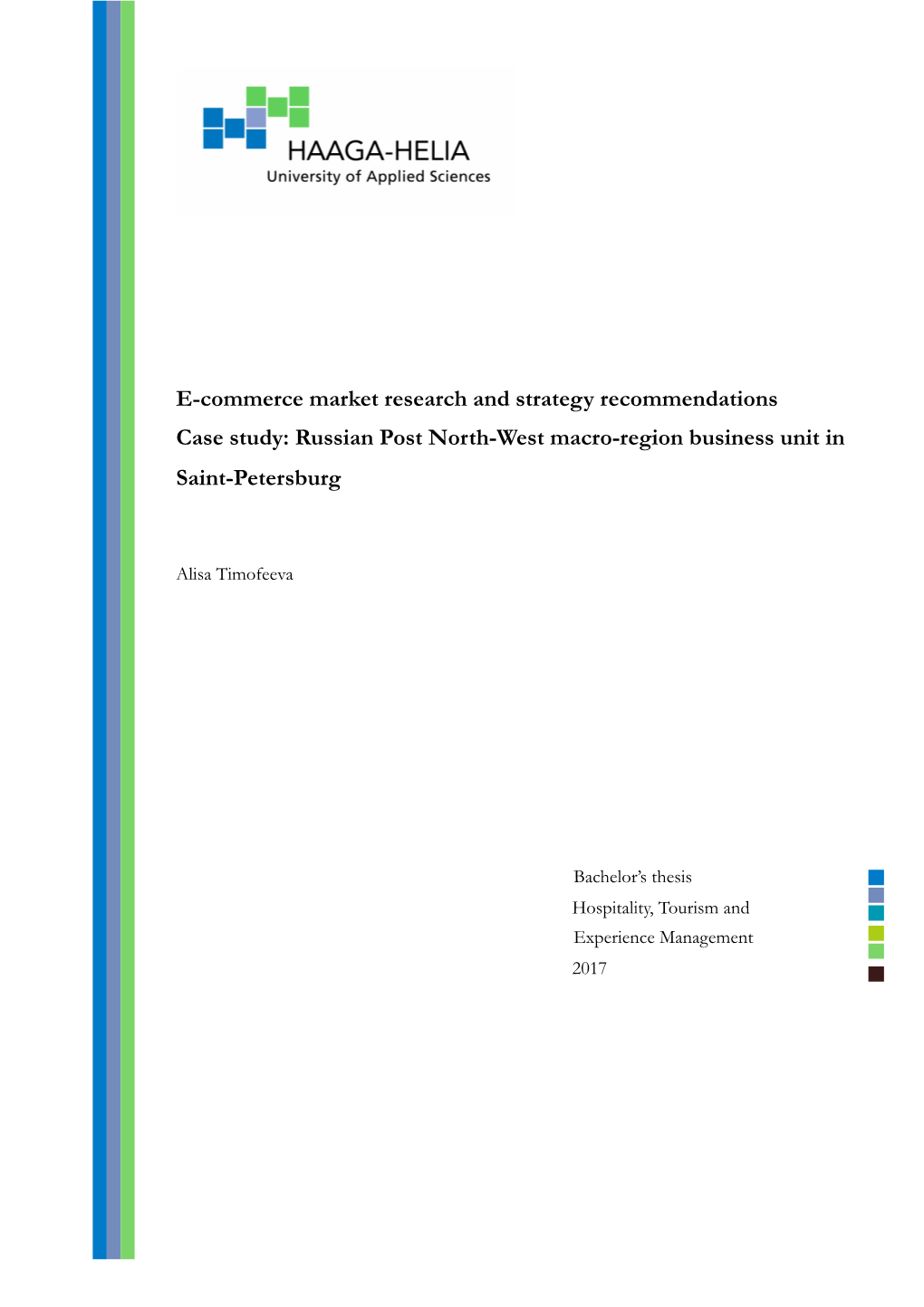 Russian Post North-West Macro-Region Business Unit in Saint-Petersburg