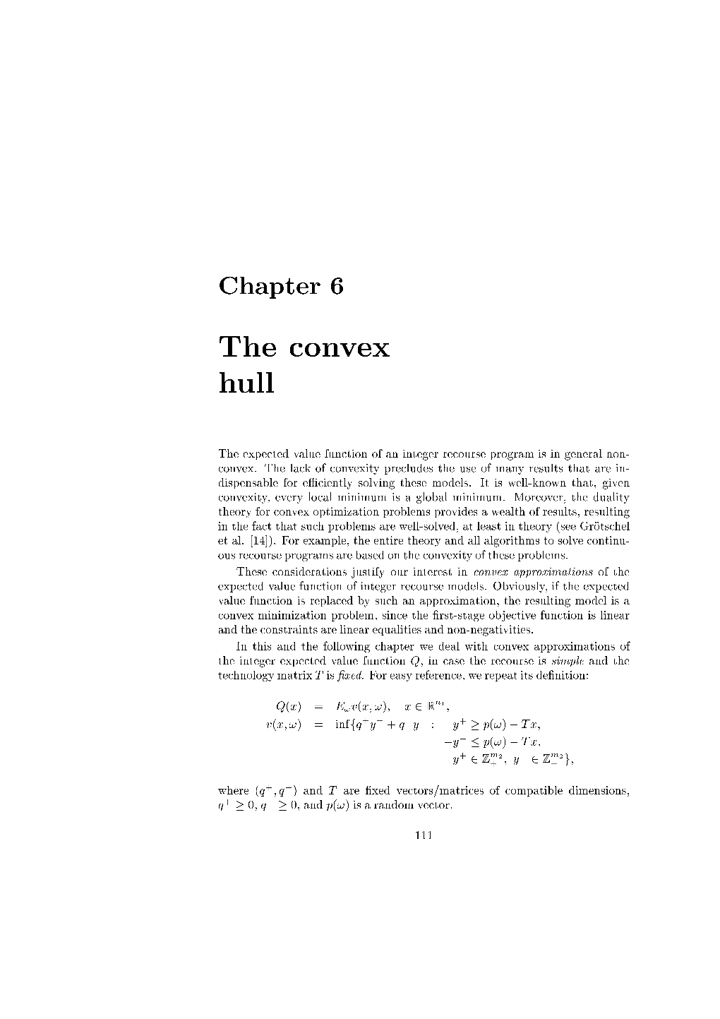 The Convex Hull