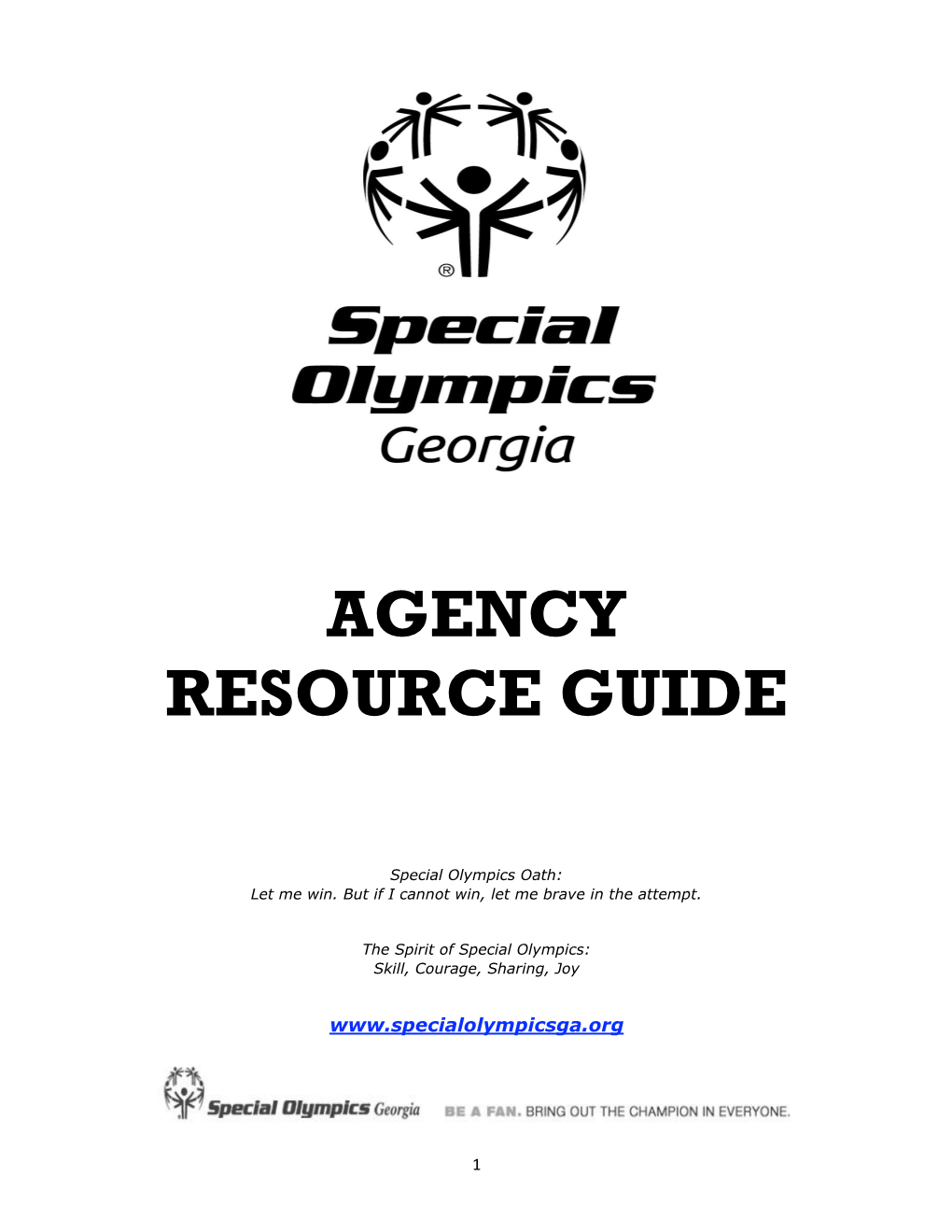 Agency Resource Guide