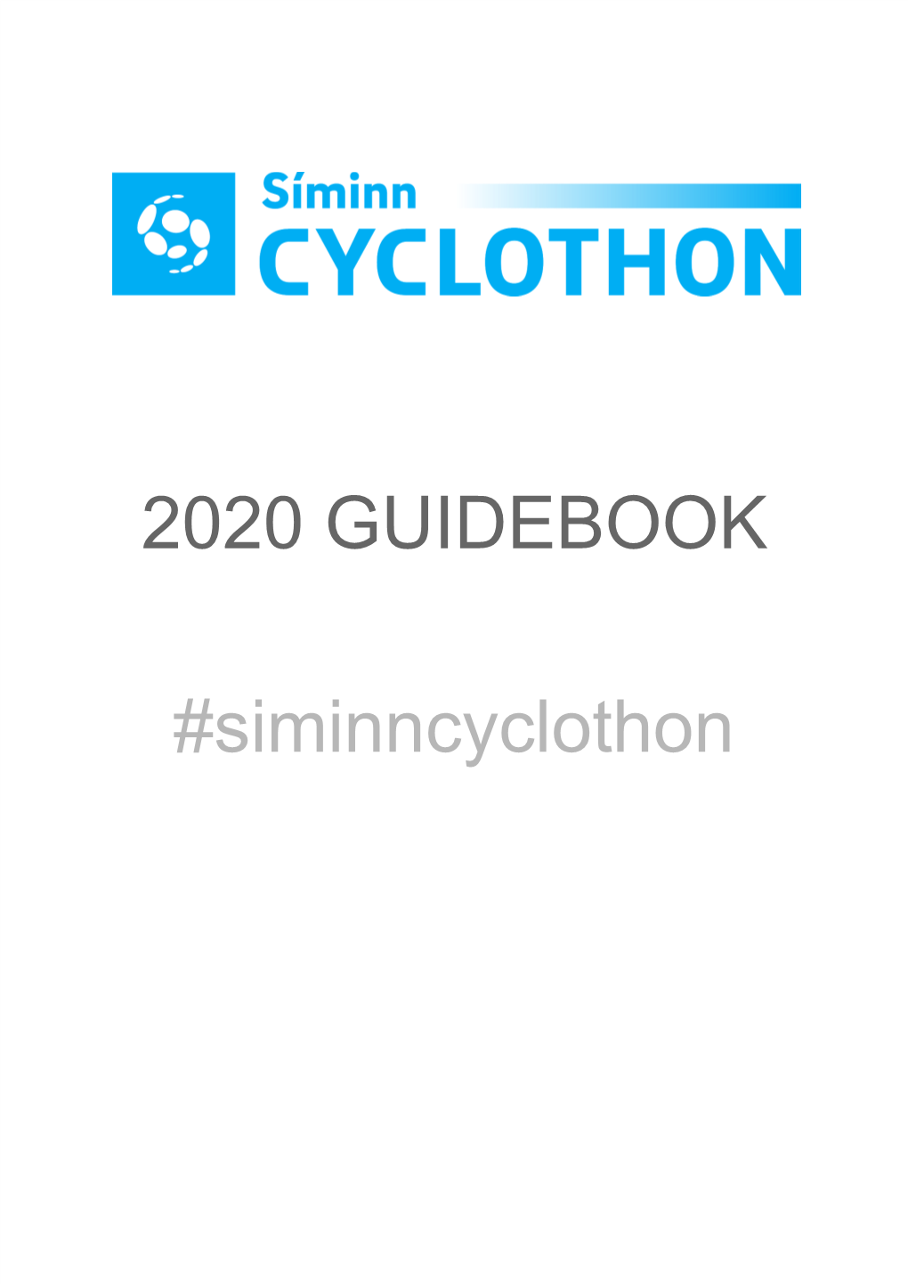 2020 GUIDEBOOK #Siminncyclothon