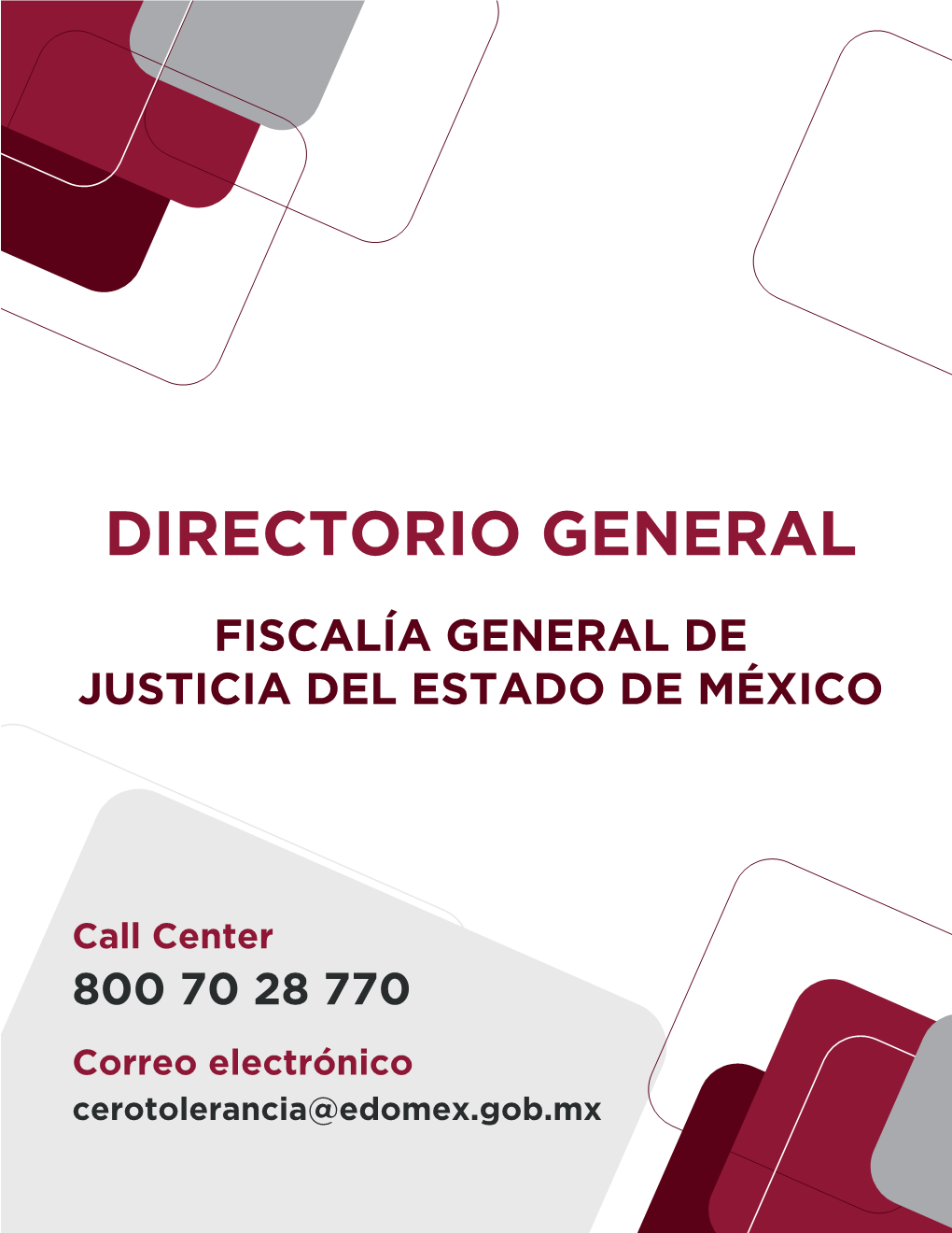 Directorio General FGJEM-CORREOS