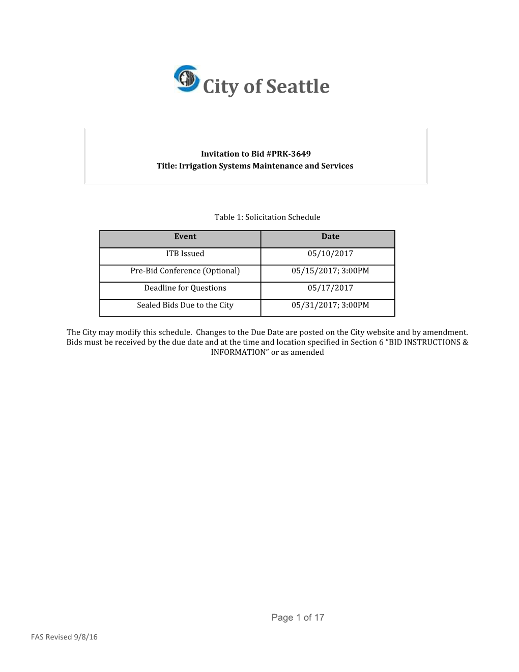 Request for Proposal s78