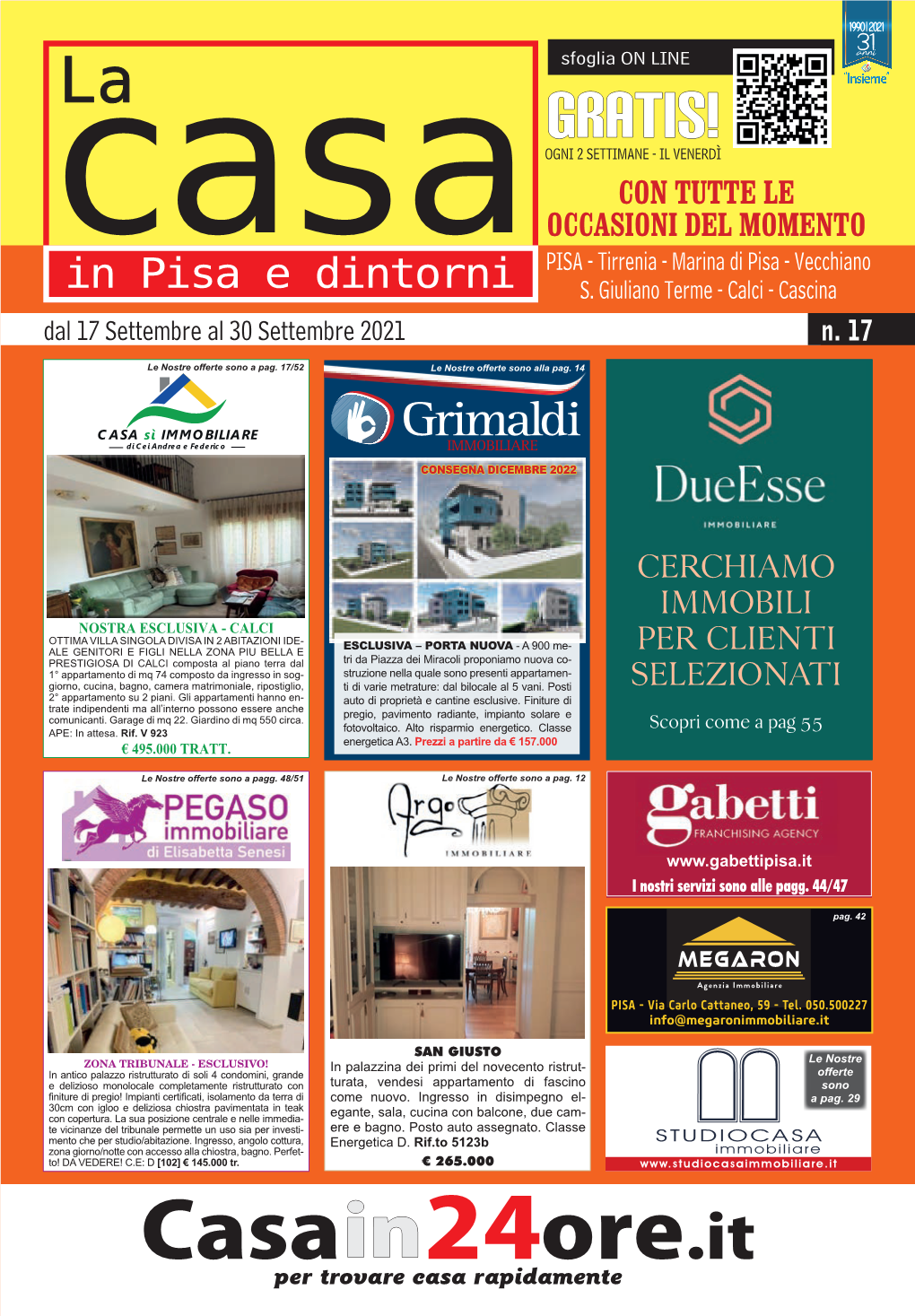 AGENZIA IMMOBILIARE Per Una Descrizione Più Dettagliata E Una Galleria Completa DEI Delle Foto Di Tutti Gli SAN FREDIANO CAVALIERI a SETTIMO Via T