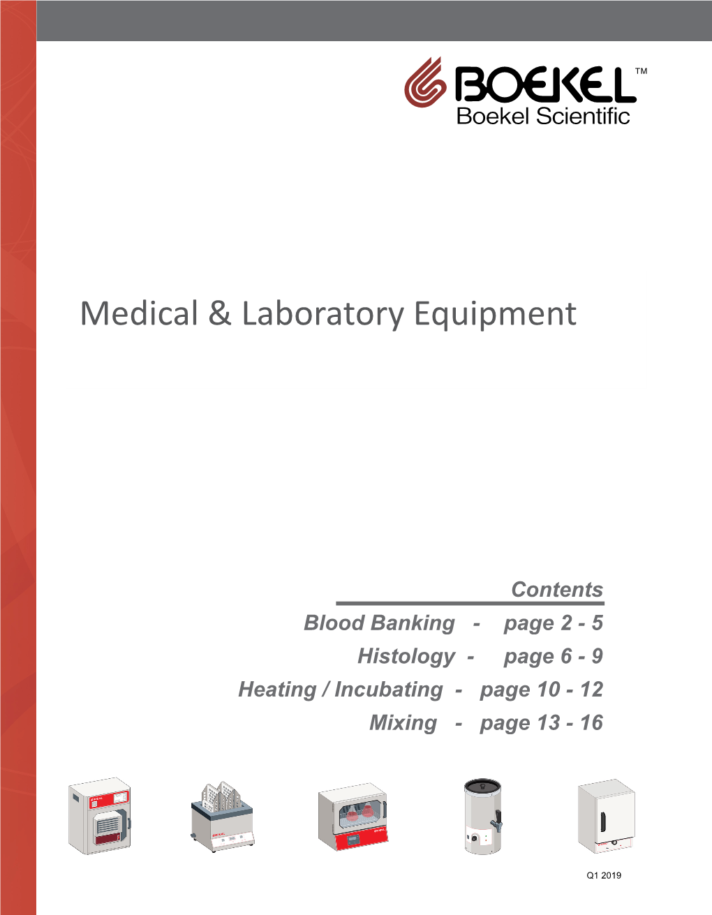 Boekel Scientific Catalog