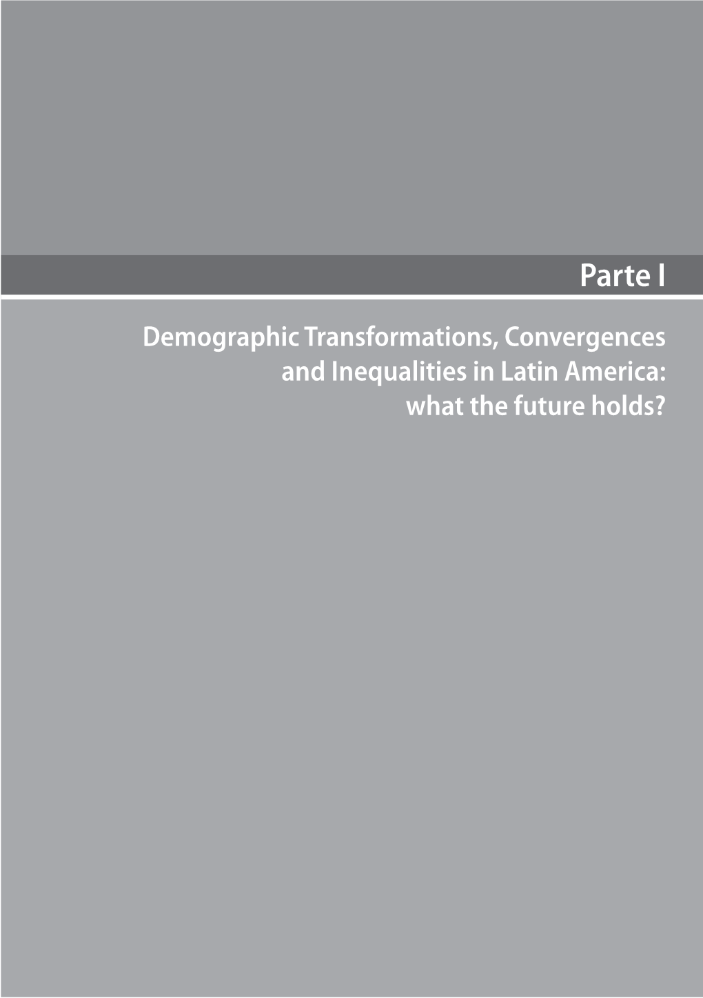 1. Urban Growth and Mobility in Latin America