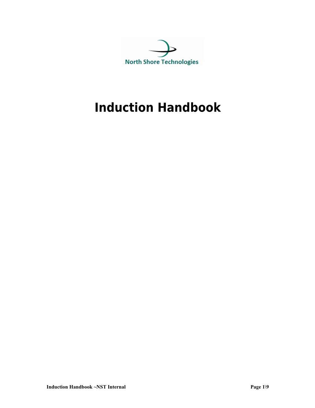 Induction Handbook