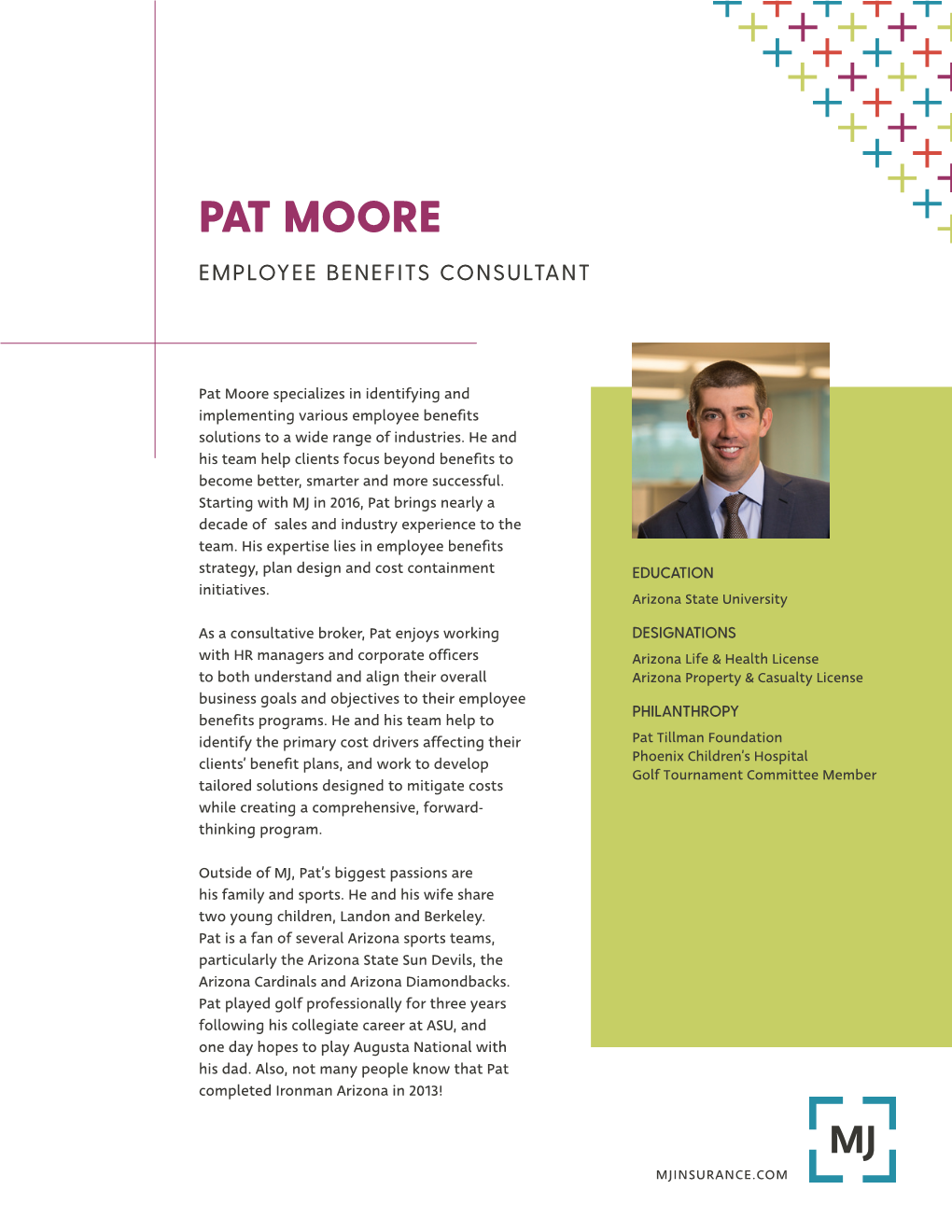 Pat Moore Employee Benefits Consultant