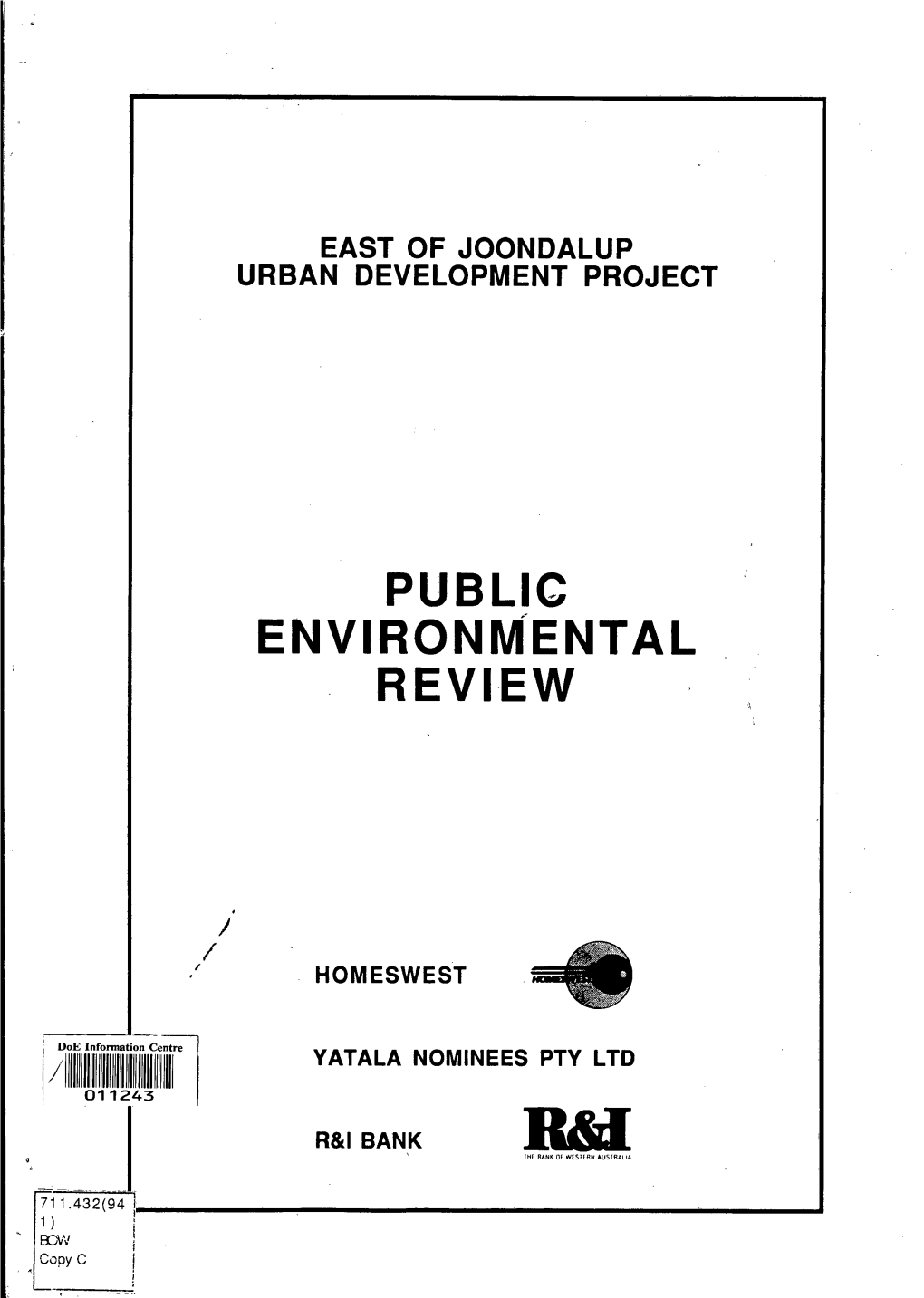 Public Environmental Review