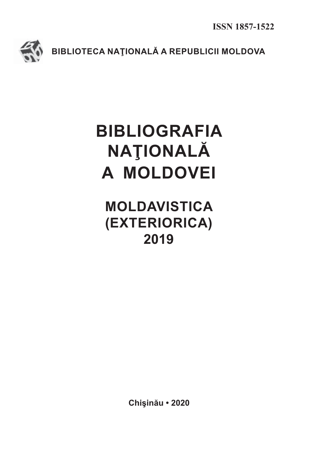 Moldavistica (Exteriorica) 2019