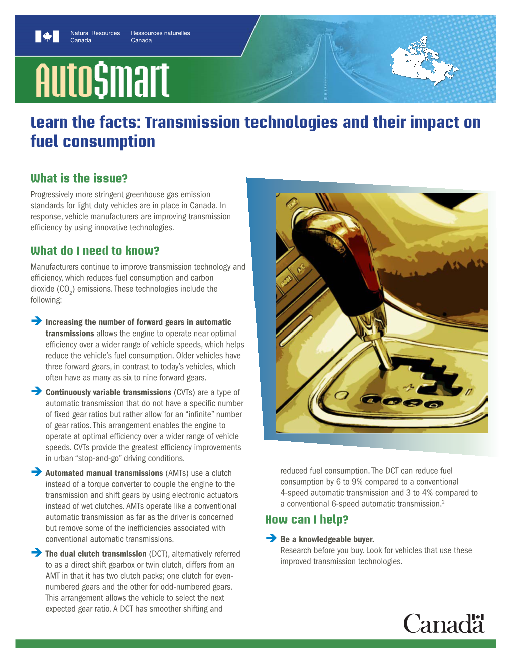 Learn the Facts: Transmission Technologies and Their Impact on Fuel Consumption