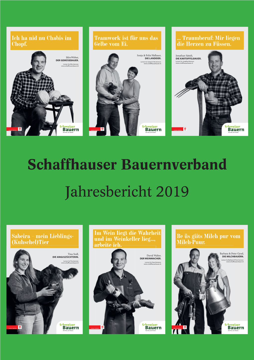 Schaffhauser Bauernverband Jahresbericht 2019