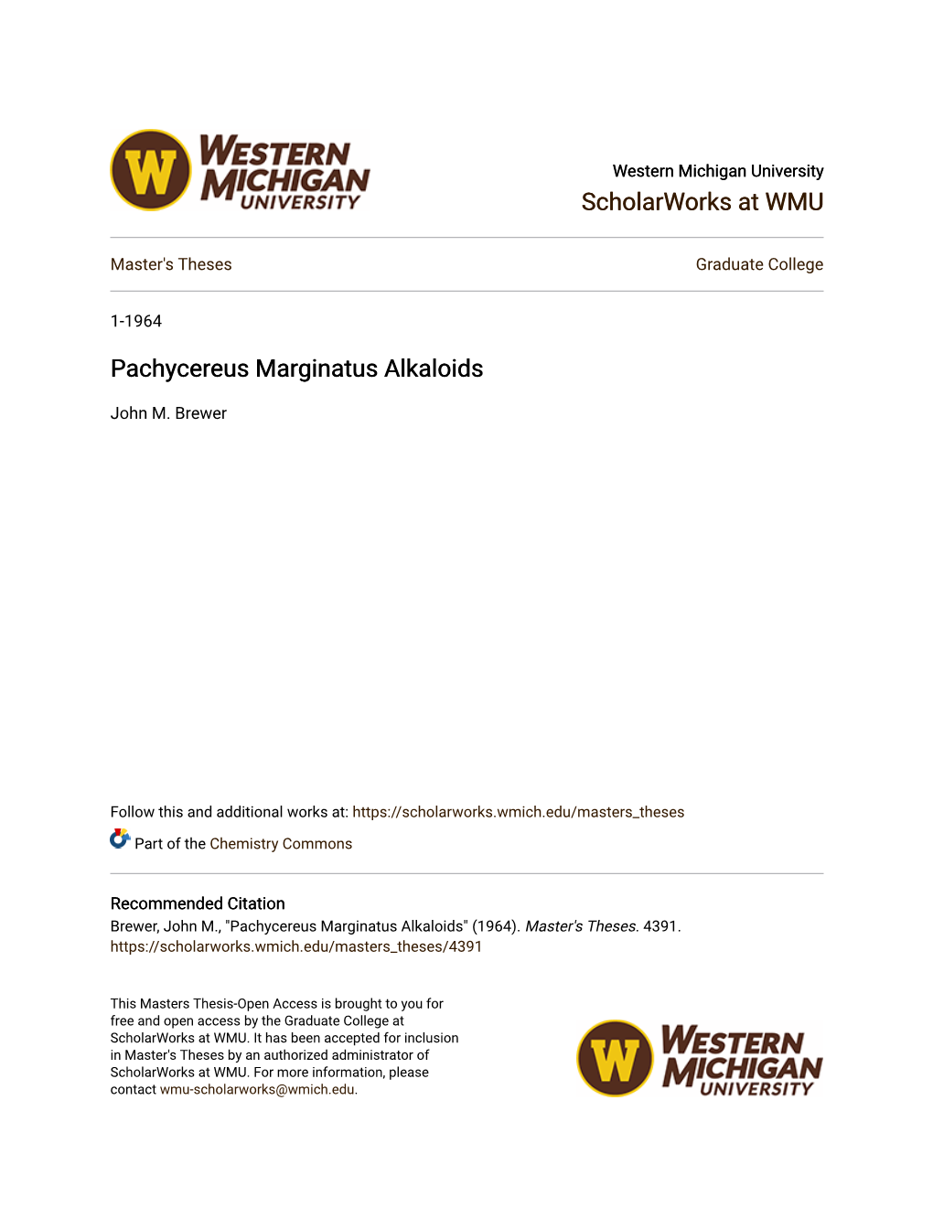 Pachycereus Marginatus Alkaloids