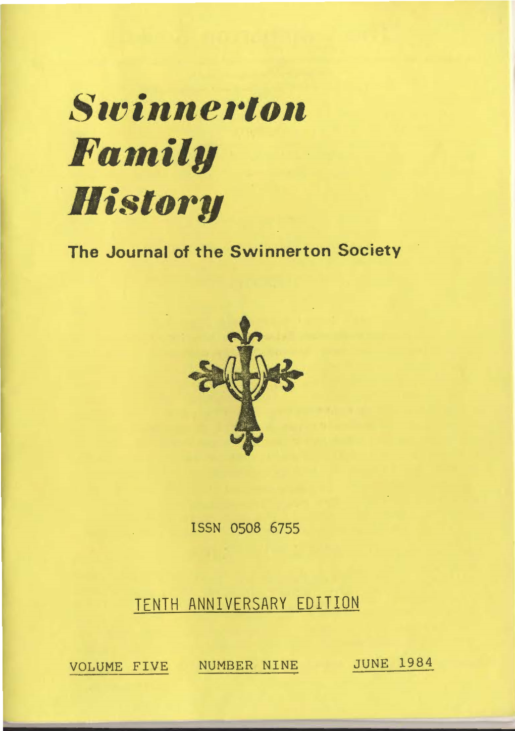 S1vinn.E1·To1i Family History