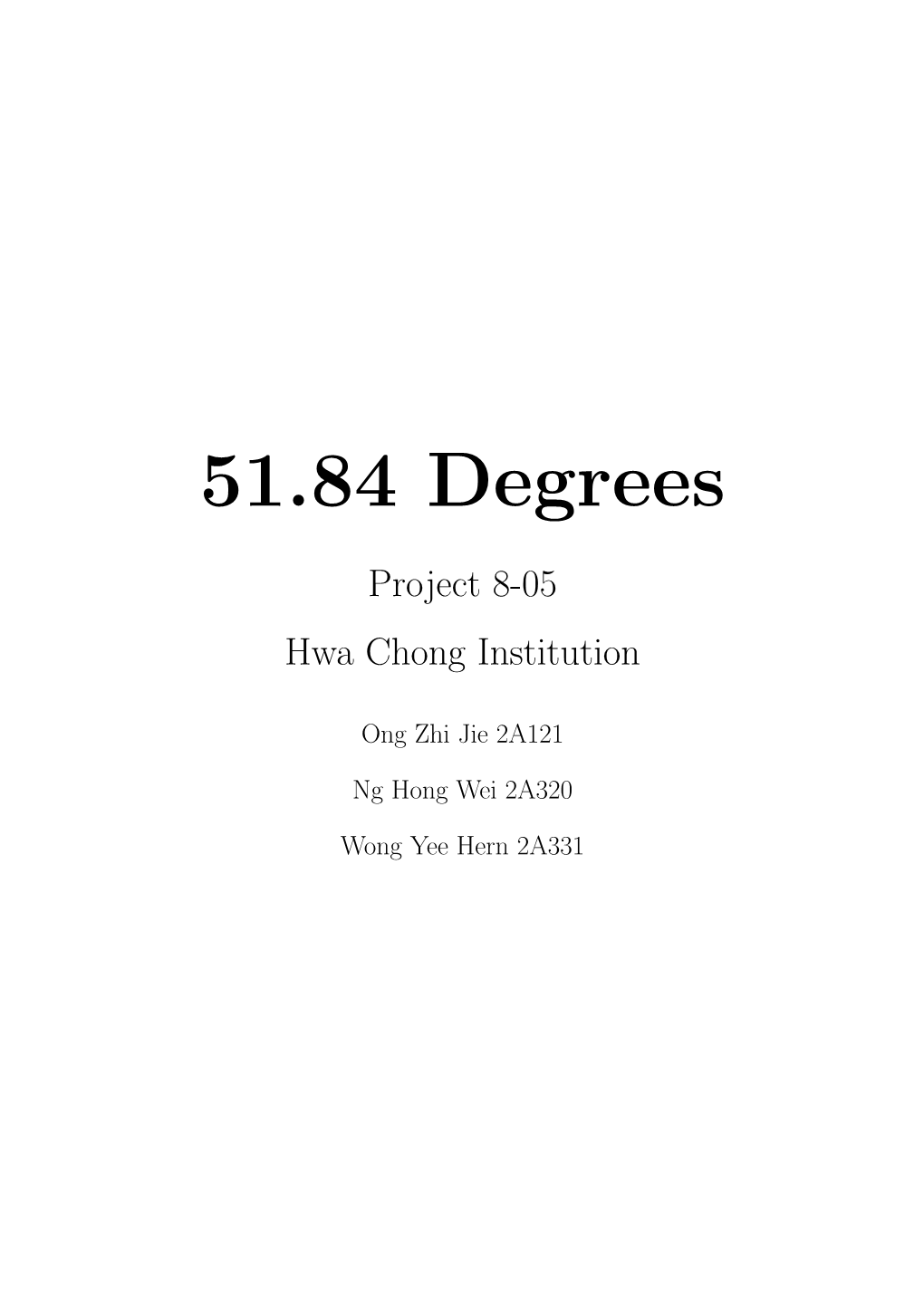 51.84 Degrees