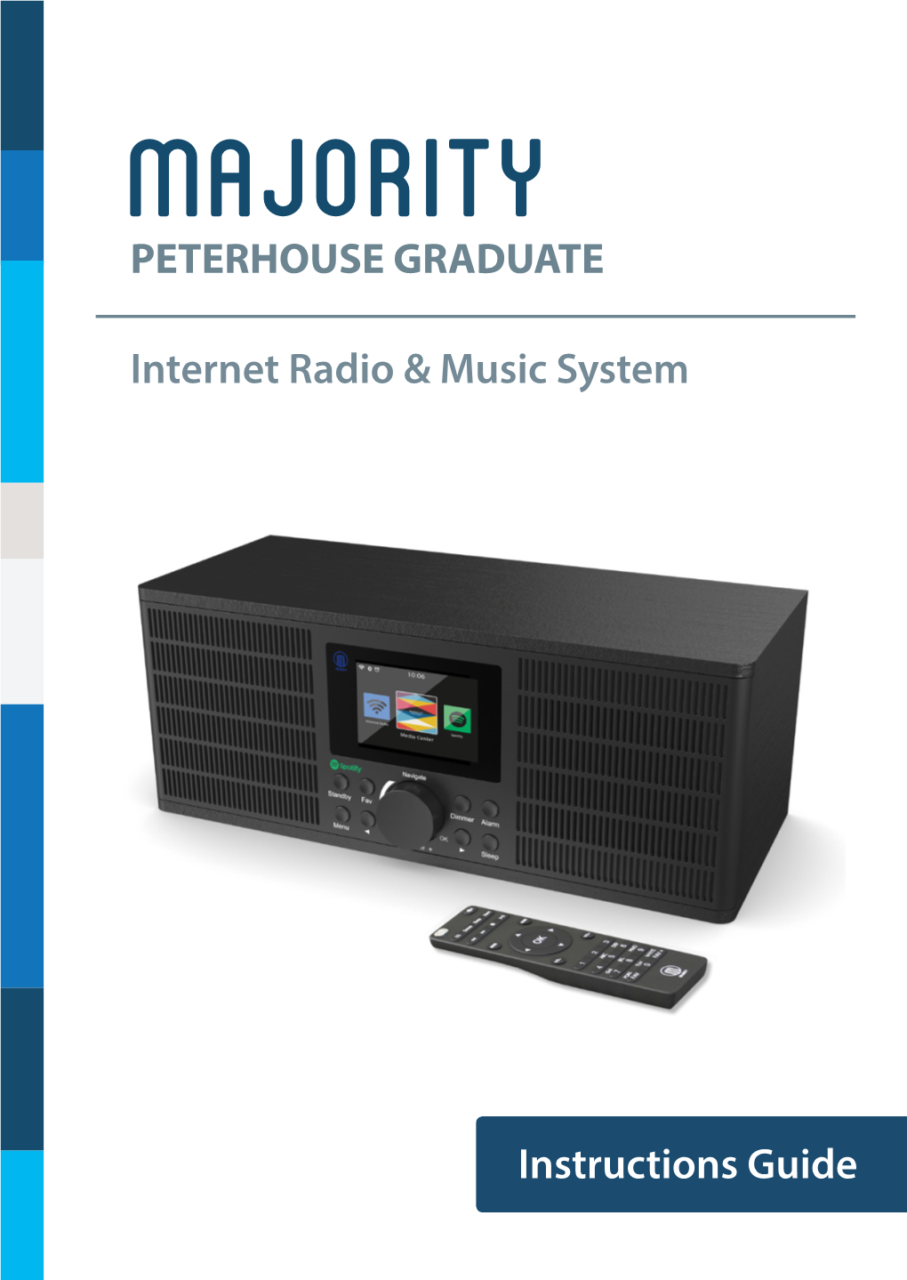 PETERHOUSE GRADUATE Internet Radio & Music System Instructions Guide