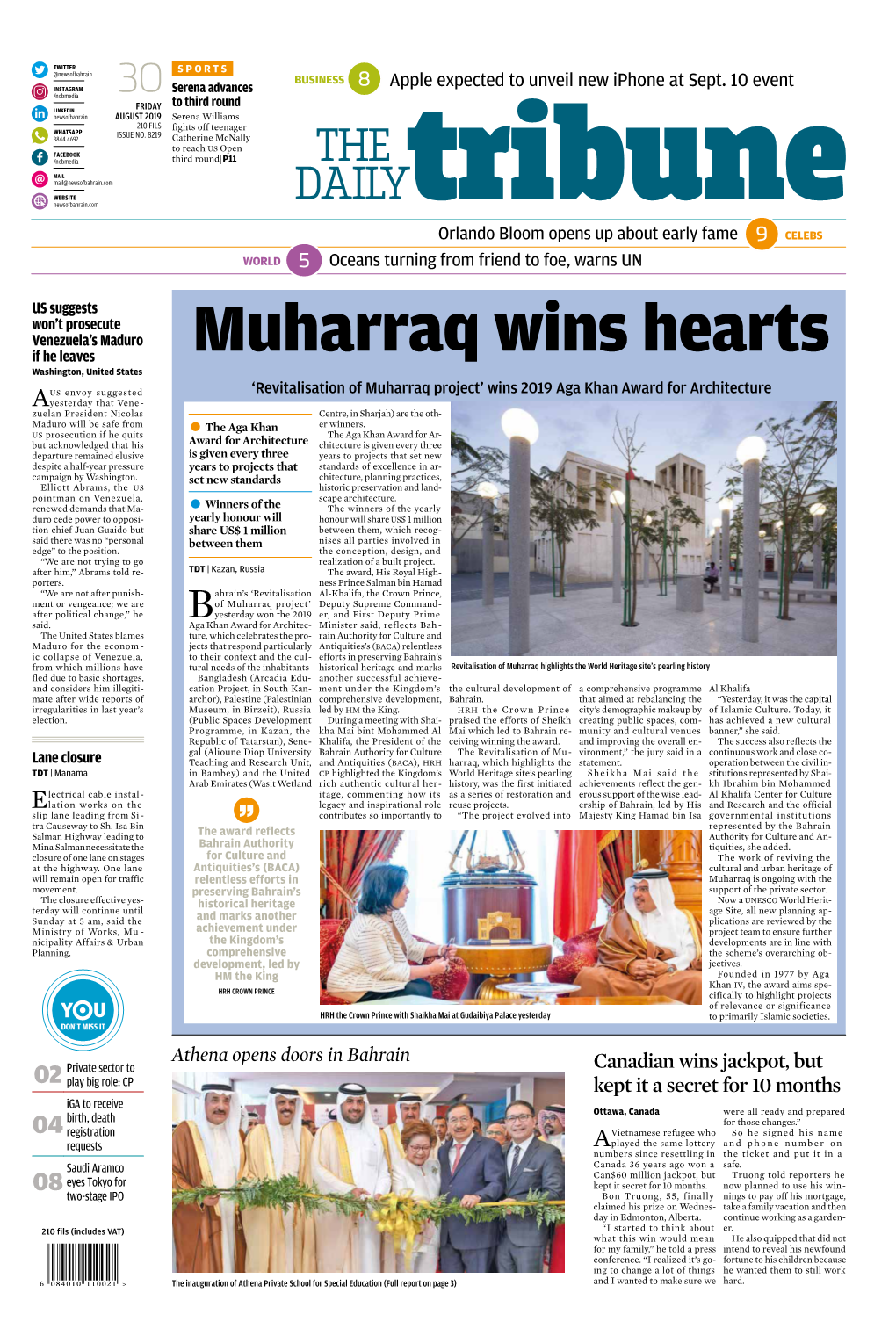 Muharraq Wins Hearts Washington, United States