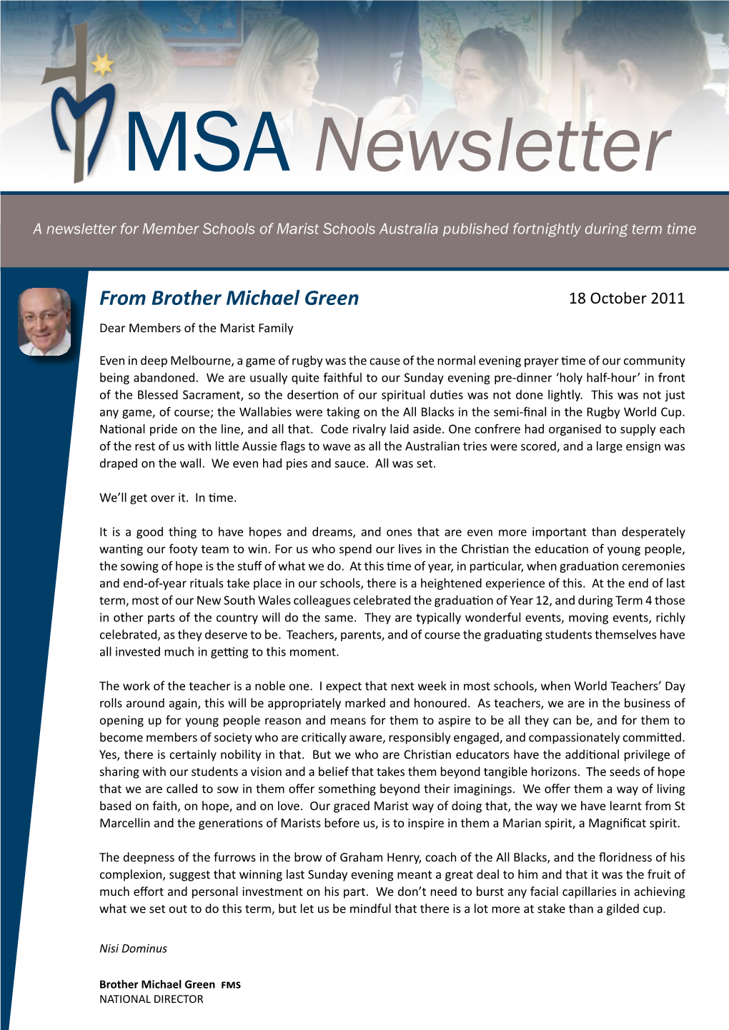 MSA Newsletter