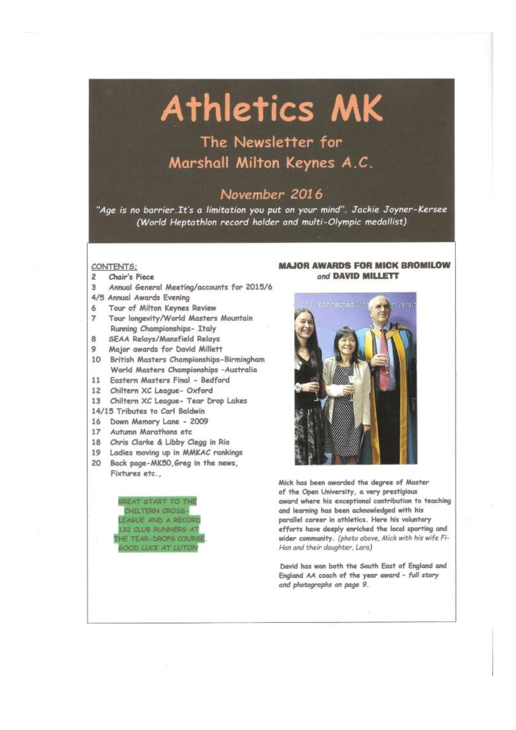 Athletics MK