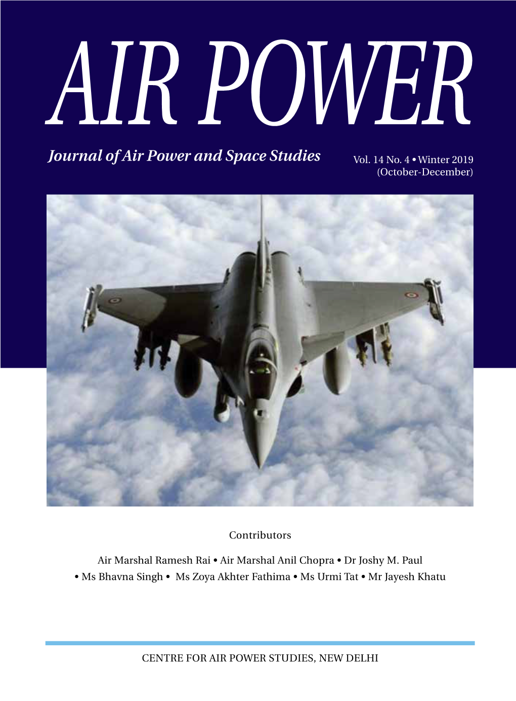 Journal of Air Power and Space Studies Vol