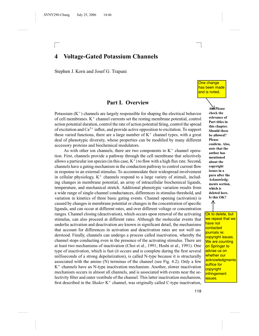 4 Voltage-Gated Potassium Channels