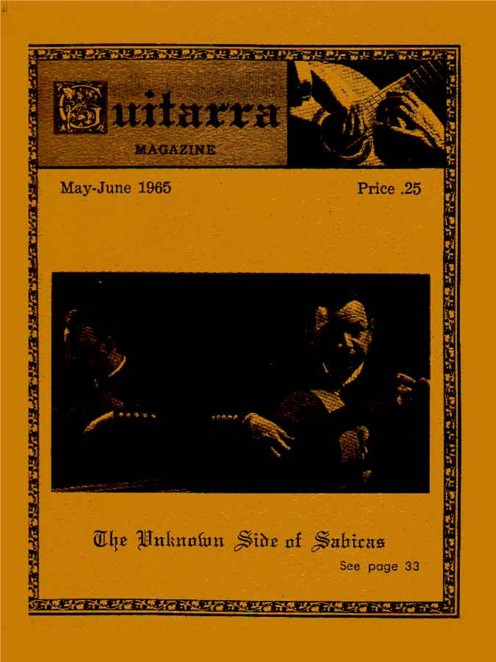 AN INTERVIEW with JULIAN BREAM (Cont'd) Caught a Plane and Made It to the Concert That Same Day