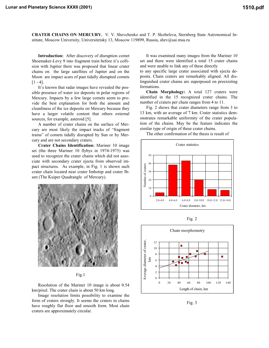Lunar and Planetary Science XXXII (2001) 1510.Pdf
