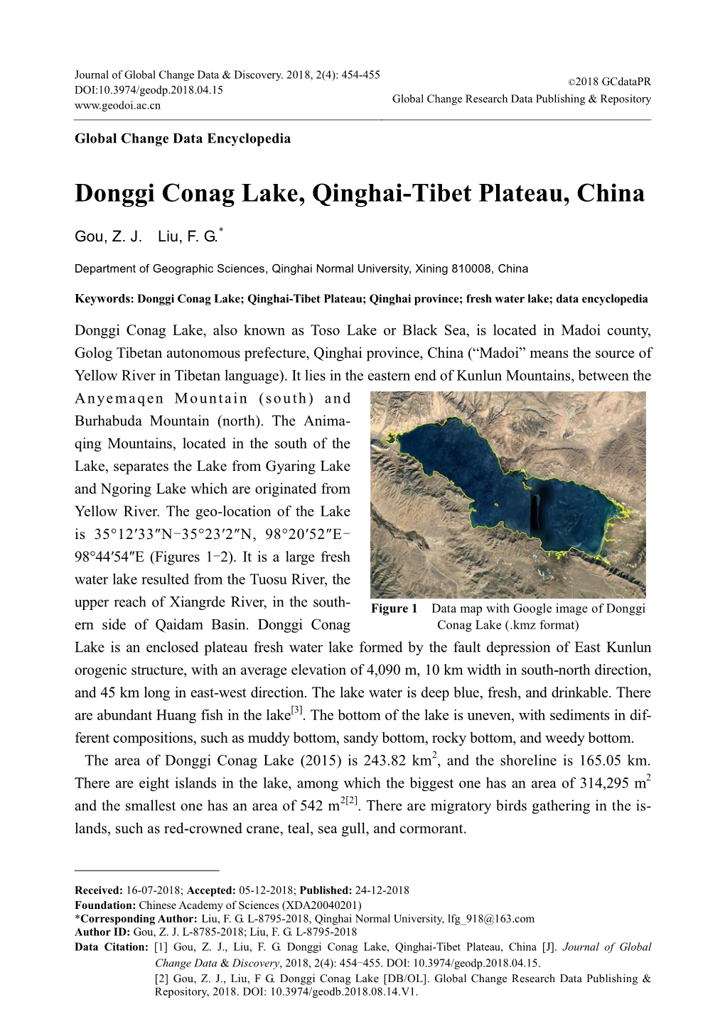 Donggi Conag Lake, Qinghai-Tibet Plateau, China
