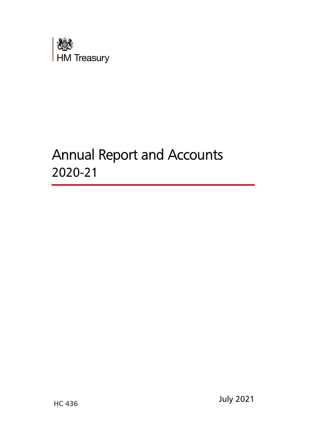 Annual Report and Accounts 2020-21