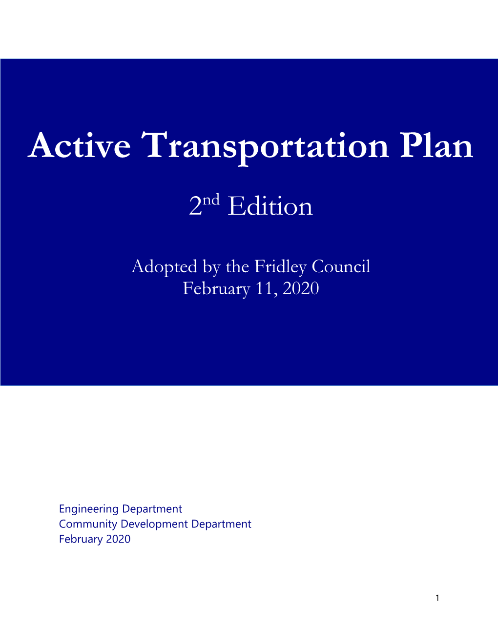 Active Transportation Plan