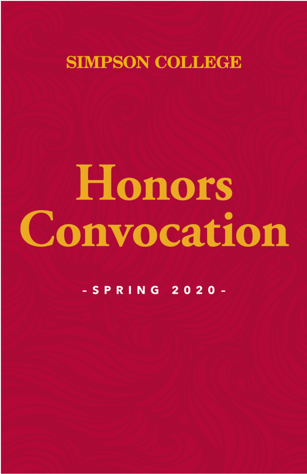 Honors Convocation Program-Spring 2020-V3.1.Pdf