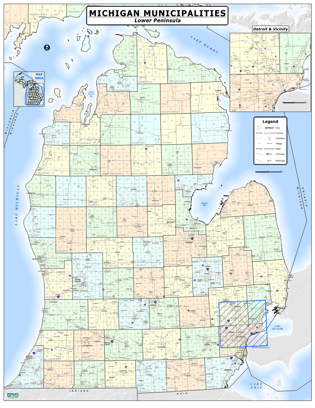 MICHIGAN MUNICIPALITIES Twp Twp